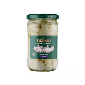 ترشی سیر مروارید 700 گرم اسپینو