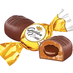 تافی گلدن نانی با روکش شکلات با مغز کاکائو (فله) - 500 گرم
