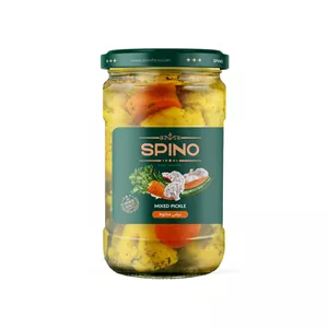 ترشی مخلوط 700 گرم اسپینو