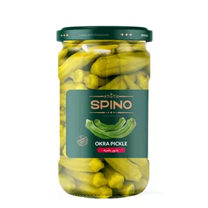 ترشی بامیه 700 گرم اسپینو