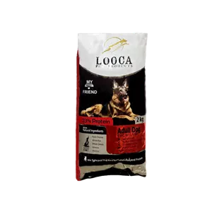 غذای خشک سگ بالغ لوکا نژاد متوسط و بزرگ با طعم گوشت و برنج 12کیلوگرم Locca for Adult Dog / Beef & Rice