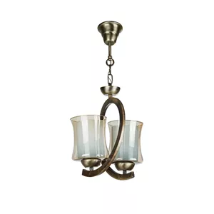 چراغ آویز دو شعله چشمه نور کد B2655/2