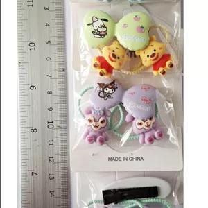 پک شامل دوعدد کش مو و یک عدد گیره انبری مو دخترانه