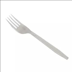 چنگال یکبار مصرف مدل لدرلی بسته 50 عددی بی رنگ