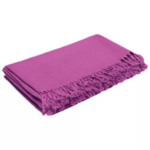 پتو سفری یکنفره پاییزه لایکو بنفش تیره