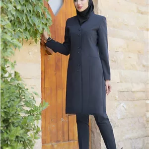کت تک مردانه 194501 ذغالی 52