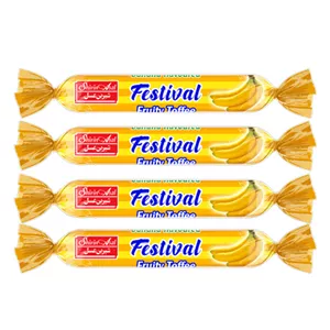 تافی با طعم موز فستیوال شیرین عسل 10 گرم