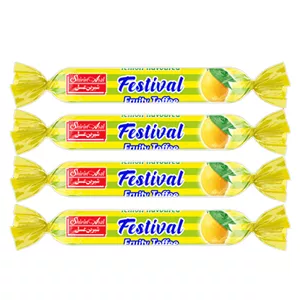 تافی با طعم لیمو فستیوال شیرین عسل 10 گرم