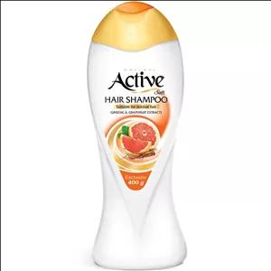 شامپو مو اکتیو (Active) مدل Ginceng & Grapefruit Extracts وزن 400 گرم
