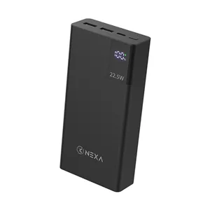 پاوربانک 22.5 وات برند نکسا مدل P14A 20000mAh مشکی