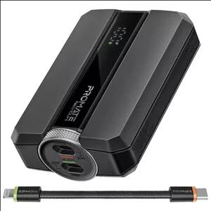 پاوربانک پرومیت مدل NEO-10UNI.BLK کابل لایتنینگ