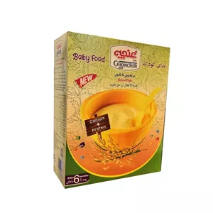 غذای کودک برنجین و شیر غنچه 250 گرم