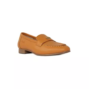 کفش چرمی رسمی زنانه Bita Loafer رنگ Mango Orange 37