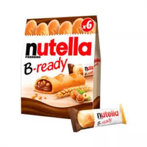 بیسکویت مغز نوتلا فندقی بی ردی نوتلا (6 عدد)