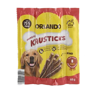 تشویقی مدادی سگ اورلاندو با طعم مرغ Orlando Stick Poultry بسته 4 عددی (44گرم)