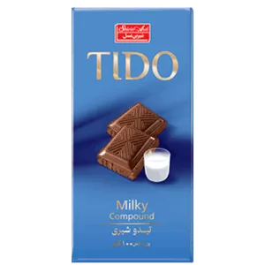 شکلات تخته ایی تیدو شیری