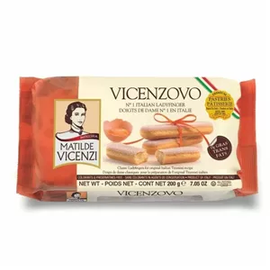 بیسکوئیت لیدی فینگر ویچنزوو 200 گرم Vicenzovo