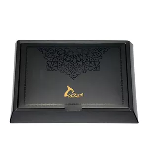 ست هدیه مردانه چرم بارز کد DS56 عسلی