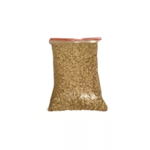 جو پرک شده مخصوص تغذیه پرنده (800گرم)(بسته‌بندی فروشگاهی به صورت زیپ کیپ)
