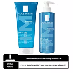 ژل شستشوی صورت پوست چرب و حساس افکلار(Effaclar M ) لاروش پوزای