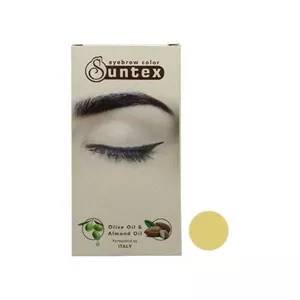 رنگ ابرو سانتکس (Suntex) شماره E7.2 رنگ بلوند فندقی حجم 30 میلی‌لیتر