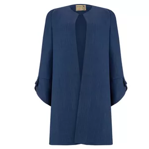 مانتو مدل ماجده کد 1802 آبی نفتی 38-40