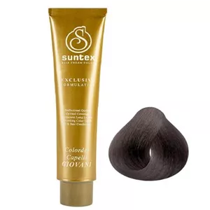 رنگ مو سانتکس شماره 3.1 رنگ قهوه ای دودی خاکستری تیره حجم 120 میلی لیتر