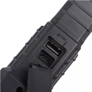 چراغ قوه شارژی چندکاره Electric Torch 3W مشکی