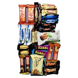 میکس شکلات خارجی 1000 گرم(کیت کت- مارس -هوبی- اسنیکرز- بونتی -تویکس- مترو- نستله)