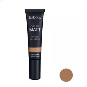 کرم پودر مات نچرال مات ایزادورا Natural Matt Matte foundation makeup Isadora رنگ 20-Matt Honey