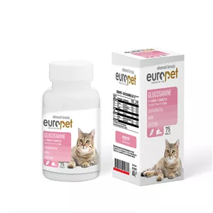 قرص گلوکوزامین گربه europet تعداد 75 عدد