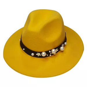 کلاه کلاسیک c361 زرد