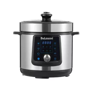 زودپز برقی دلمونتی مدل DL 690 دیجیتالی (آرام پز، پلوپز و بخارپز)
