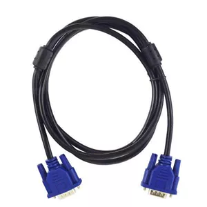کابل VGA کد V150 طول 1.5 متر غیر اصل مشکی