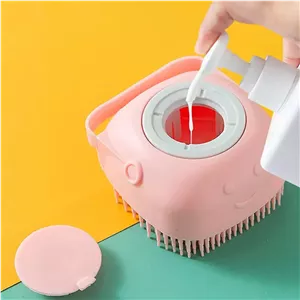 لیف سیلیکونی مخزن Silicone Massage Bath Brush (ارسال رنگ رندوم)