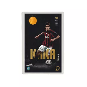 سکه طلا 18 عیار مدوپد (سوت) مدل KAKA طرح فوتبالی 2025 کد SO10061 0.03 گرم 