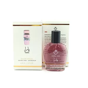 ادکلن یارا صورتی آروما رکس حجم 35 میل Yara