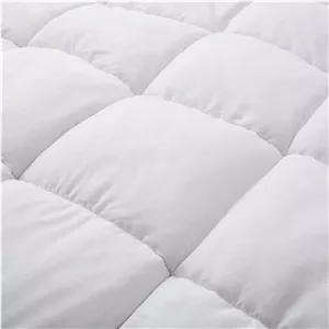 لحاف الیافدار ساده دونفره سفید 