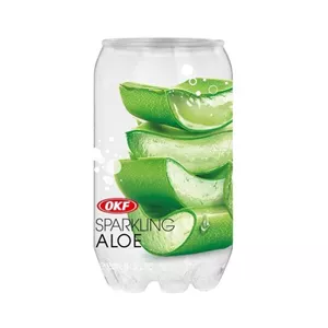 آب گازدار با طعم آلوو ورا او کی اف 350 میل OKF