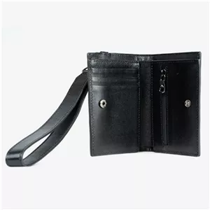 کیف پول چرم مشهد مدل D5567 مشکی