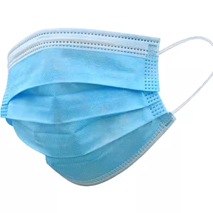 ماسک سه لایه کشدار بزرگسال آبی 50 عددی