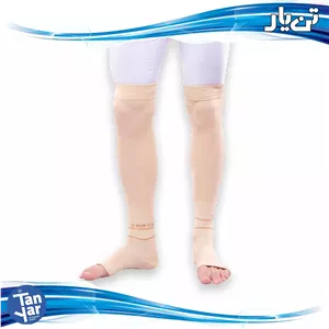 جوراب واریس جدید با ارتفاع AD(زیر زانو) و سایز لارژ تن یار کد5190