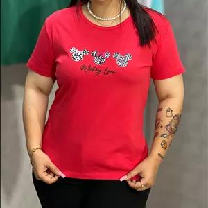 تیشرت زنانه دیوان مدل سه میکی موس کالباسی