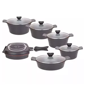 سرویس قابلمه 12 پارچه دسینی مدل رجینا