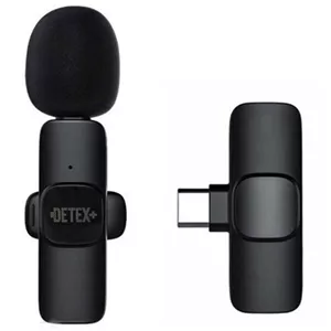 میکروفون یقه ای بیسیم DETEX  DMW32-TC TYPE-C
