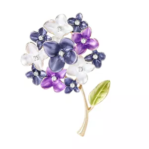 گل سینه زنانه شهر جواهر مدل SJ-BR001-P