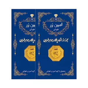 سکه طلای 18 عیار پارسیان امین زر بسته 2 عددی 0.800 (2 عدد سکه 0.400) 