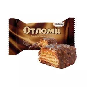 ویفر پروتئینه شکلاتی اوتلومی آکوند با کرم کارامل و تکه های بادام زمینی (250گرم)