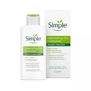 مرطوب کننده و آبرسان سیمپل ریچ پوست خشک مدل ریچ Simple replenishing rich حجم 125 میلی لیتر
