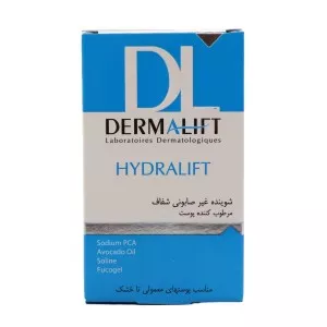 شوینده غیرصابونی درمالیفت - هیدرالیفت مناسب پوست خشک وزن 100 گرم